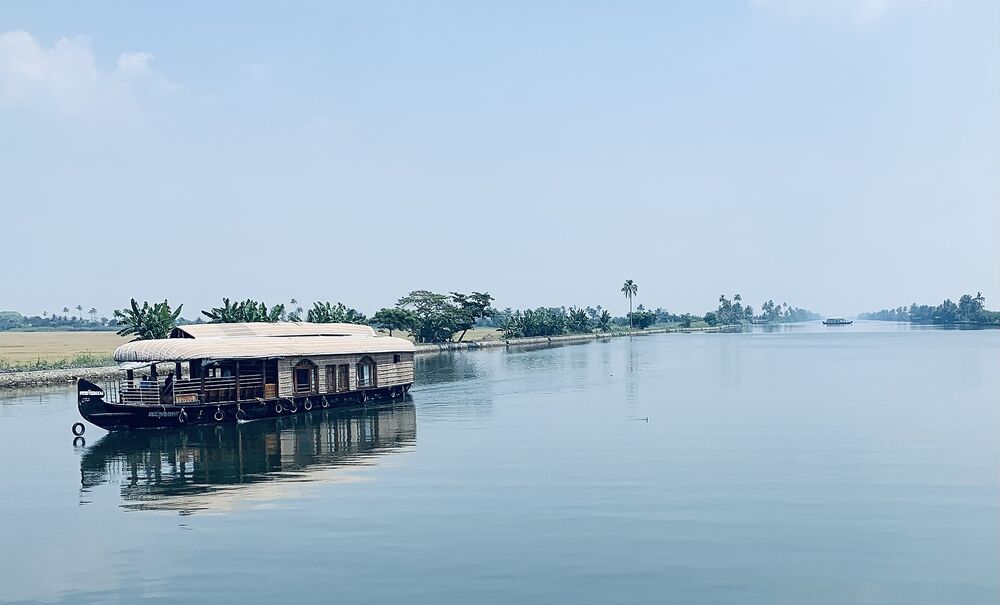 Houseboat on the Alleppey backwaters