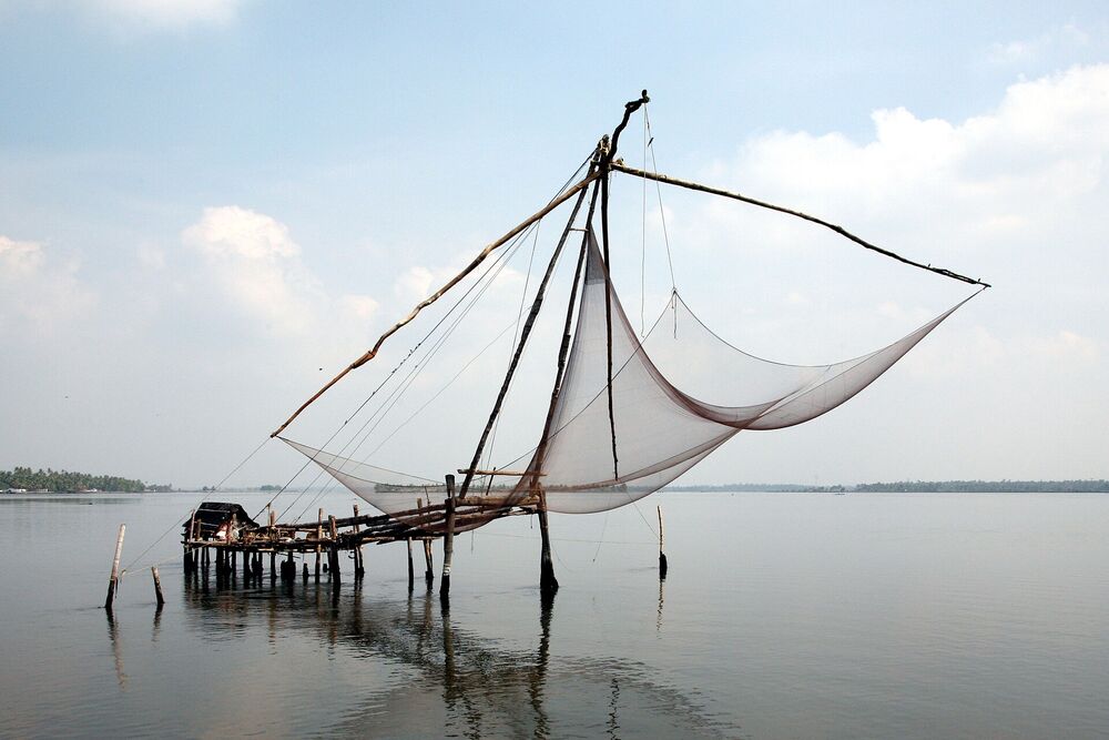 Fort Kochi fishing nets